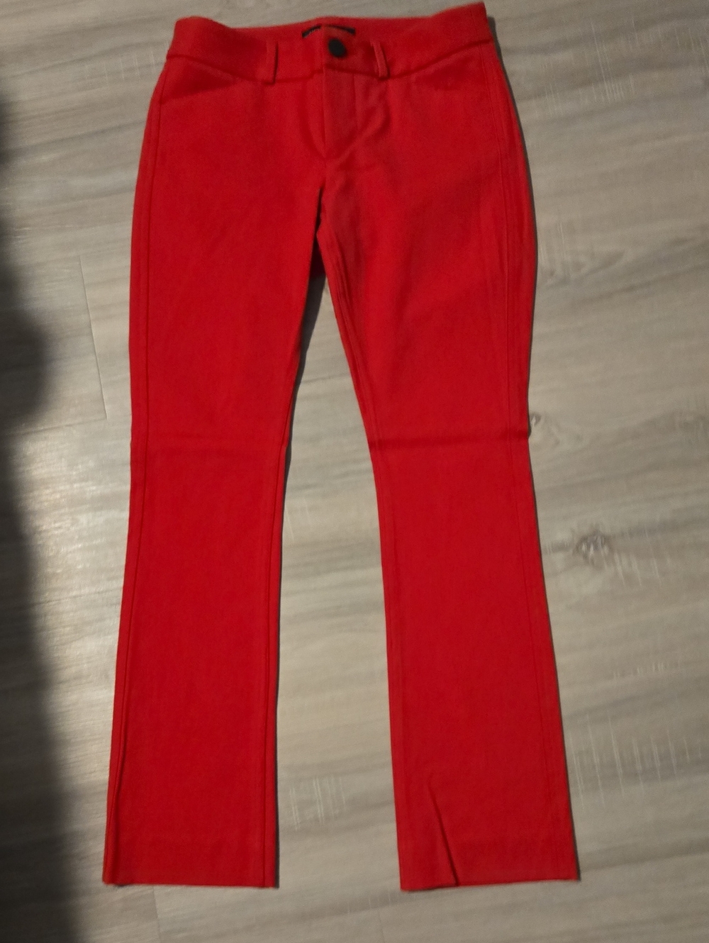 Banana Republic Red Stretch Bootcut Pants